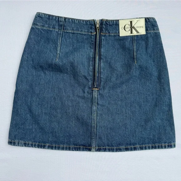 Calvin Klein Jeans Mini Skirt size 25z NWT - Picture 2 of 6